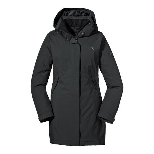 Rückansicht von Schöffel Bastianisee Outdoorjacke Damen loden frost