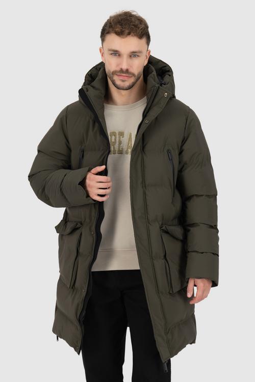 Rückansicht von ALIFE AND KICKIN SaulAK A Winterjacke Herren coal black