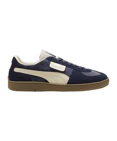 PUMA Super Team Velvet  Beige Sneaker blaubeige