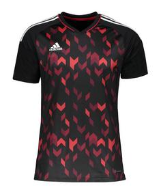 adidas milic 22 Custom Trikot Fußballtrikot Herren schwarzrot