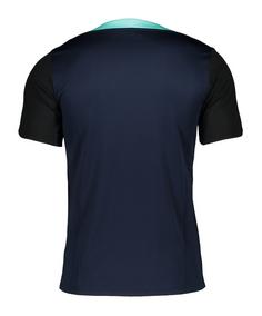 Rückansicht von Nike Strike 24 Trainingsshirt Funktionsshirt Herren blautuerkisblau