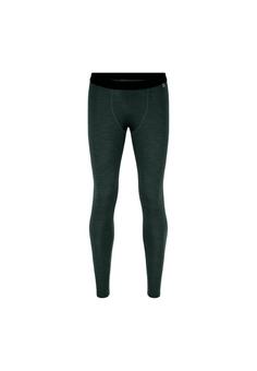 DANISH ENDURANCE Merino Thermounterhose Herren dark green