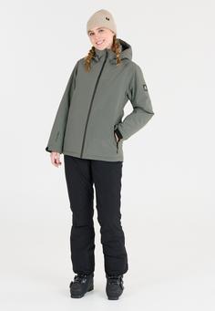 Rückansicht von Whistler Montook Skijacke Damen 3058 Balsam Green