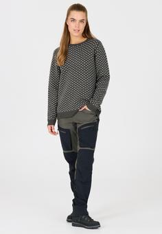 Rückansicht von Whistler Borge Strickpullover Damen 1024 Marshmallow