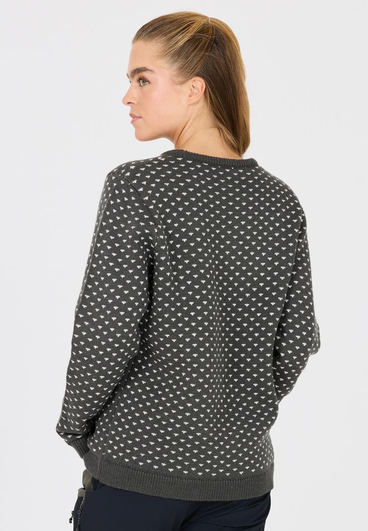 Whistler Whistler Borge Strickpullover Damen - 1011 Dark Grey Melange - 4 | SportScheck