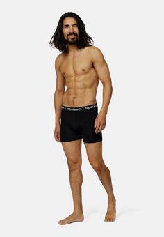 Rückansicht von DANISH ENDURANCE Classic Trunks Boxershorts Herren schwarz