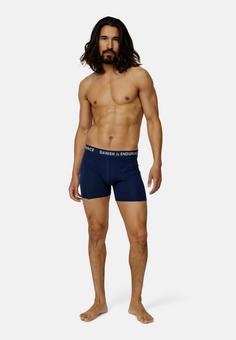 Rückansicht von DANISH ENDURANCE Classic Trunks Boxershorts Herren navy/bordeaux/grey