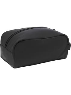 Rückansicht von hummel LIFESTYLE TOILETRY BAG Kulturbeutel schwarz