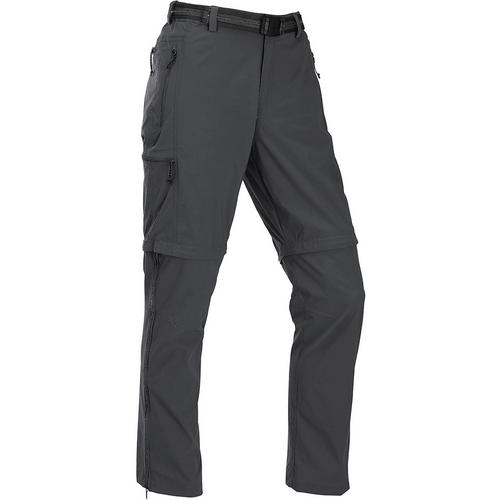 Rückansicht von Maul Sport Quebec XT Trekkinghose Herren Dunkelgrau037