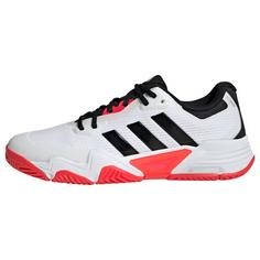 adidas Solematch Control 2 Tennisschuh Tennisschuhe Herren Cloud White / Core Black / Silver Metallic