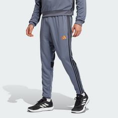Rückansicht von adidas Tiro 25 Essentials Jogginghose Trainingshose Herren Team Onix / Super Orange