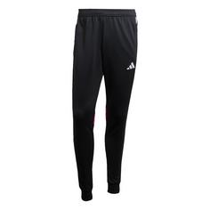 adidas Tiro 25 Essentials Jogginghose Trainingshose Herren Black / Clear Grey / Real Magenta