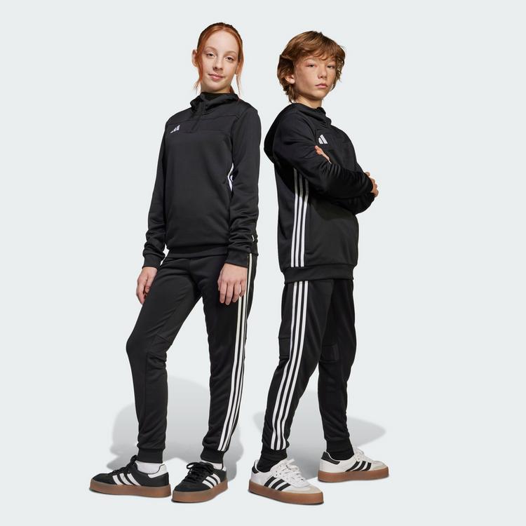 adidas adidas Tiro 25 Essentials Kids Jogginghose Trainingshose Kinder - Black / White - 0 | SportScheck