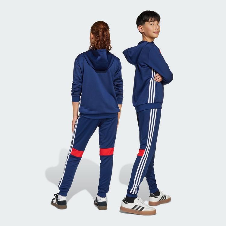 adidas adidas Tiro 25 Essentials Kids Jogginghose Trainingshose Kinder - Team Navy / Red - 3 | SportScheck