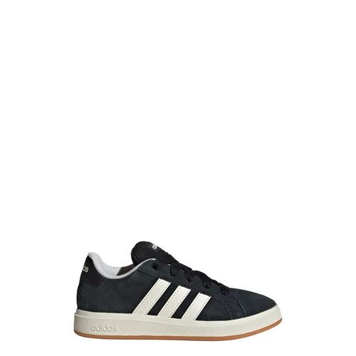 Rückansicht von adidas Grand Court 00s Kids Schuh Sneaker Kinder Core Black / Off White / Gum