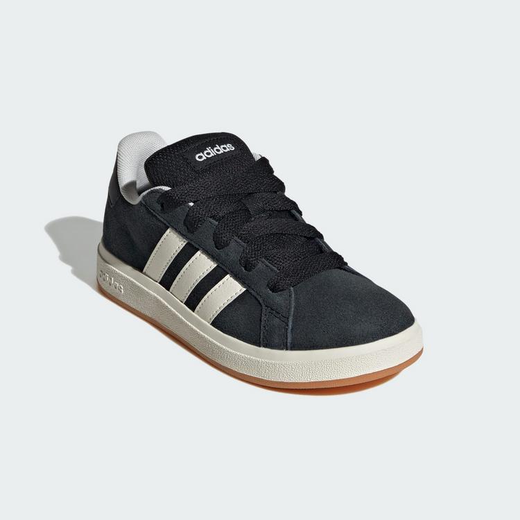 adidas adidas Grand Court 00s Schuh Sneaker Kinder - Core Black / Off White / Gum - 4 | SportScheck