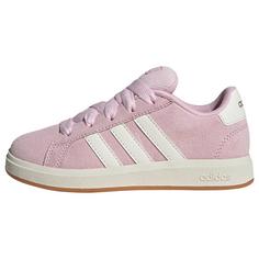 adidas Grand Court 00s Kids Schuh Sneaker Kinder Clear Pink / Off White / Gum