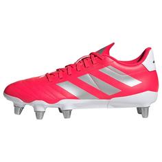 adidas Kakari SG Rugbyschuh Rugbyschuhe Lucid Red / Silver Metallic / Cloud White