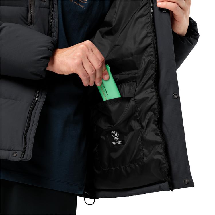 Jack Wolfskin Jack Wolfskin ROEMERTOR JKT M Daunenjacke Herren - phantom - 5 | SportScheck