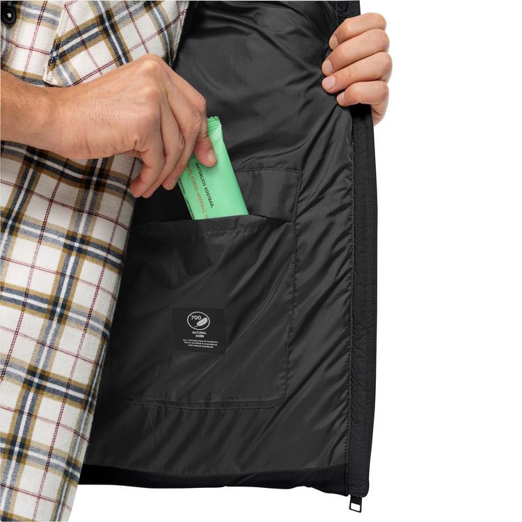 Jack Wolfskin Jack Wolfskin ROEMERTOR VEST M Daunenweste Herren - phantom - 4 | SportScheck