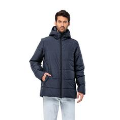 Rückansicht von Jack Wolfskin DEUTZER LONG JKT M Parka Herren night blue