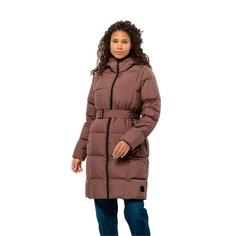 Rückansicht von Jack Wolfskin FROZEN LAKE COAT W Daunenmantel Damen wild ginger