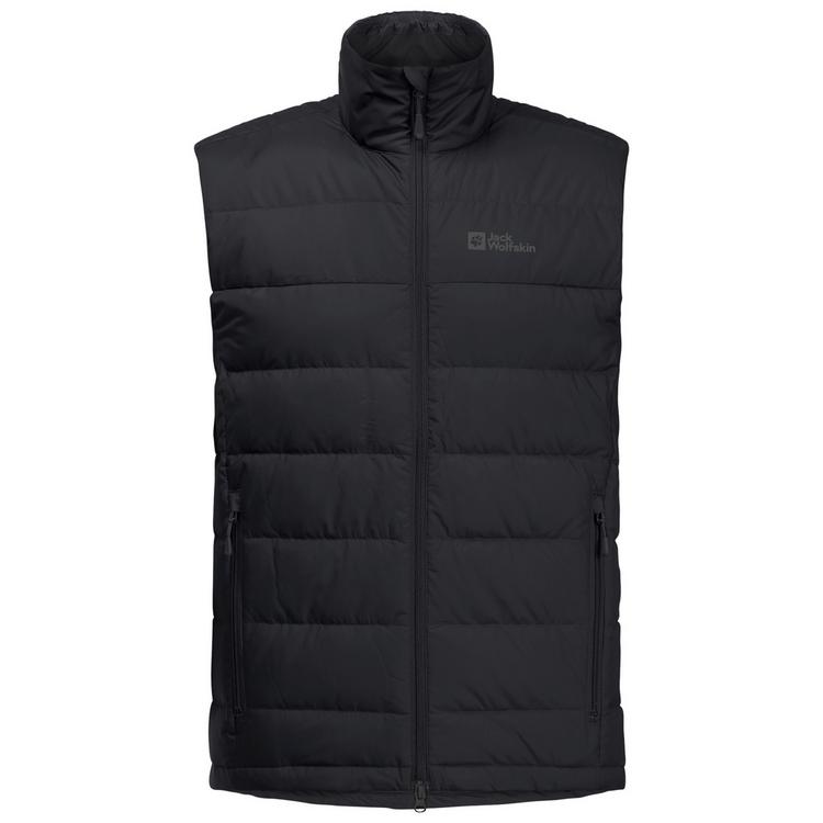Jack Wolfskin Jack Wolfskin ATHER DOWN VEST M Outdoorweste Herren - black - 0 | SportScheck