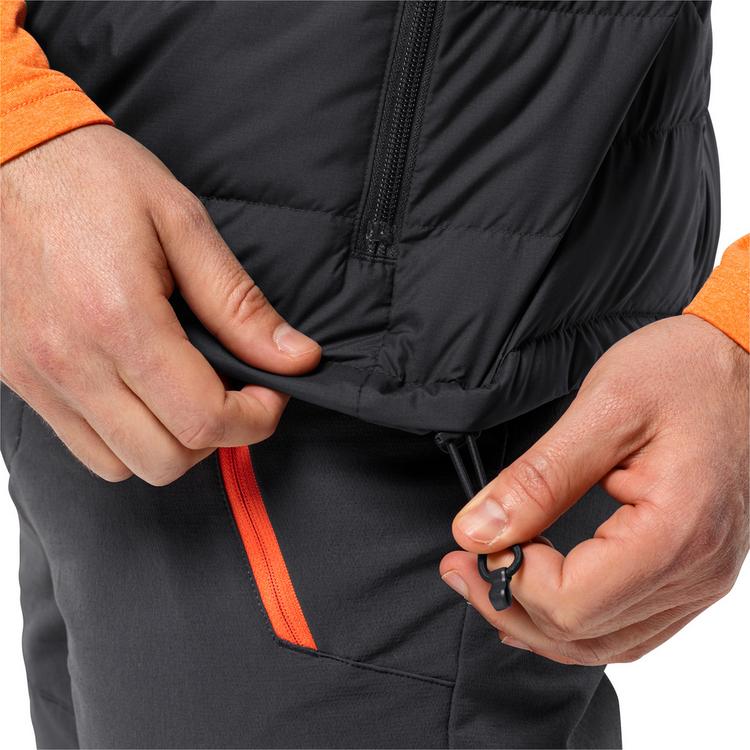 Jack Wolfskin Jack Wolfskin ATHER DOWN VEST M Outdoorweste Herren - black - 3 | SportScheck