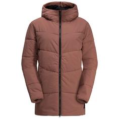 Jack Wolfskin KAROLINGER LONG JKT W Funktionsjacke Damen wild ginger