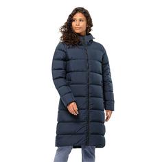 Rückansicht von Jack Wolfskin FROZEN PALACE COAT W Daunenmantel Damen night blue