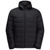Jack Wolfskin ATHER DOWN HOODY M Daunenjacke Herren - black