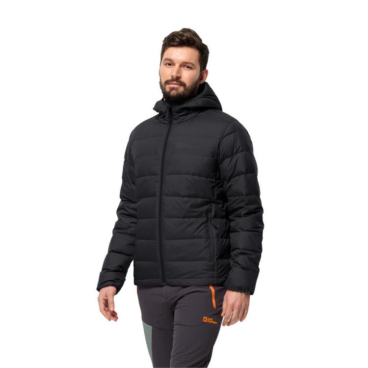 Jack Wolfskin Jack Wolfskin ATHER DOWN HOODY M Daunenjacke Herren - black - 0 | SportScheck