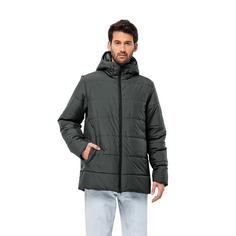 Rückansicht von Jack Wolfskin DEUTZER LONG JKT M Parka Herren slate green