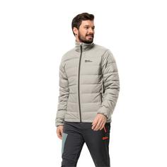 Rückansicht von Jack Wolfskin ATHER DOWN JKT M Daunenjacke Herren seal