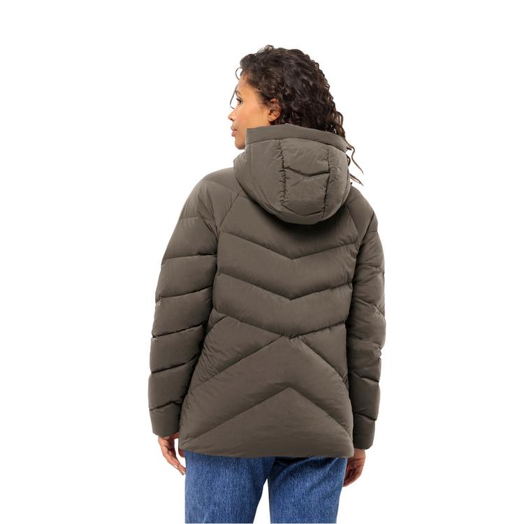 Jack Wolfskin Jack Wolfskin MARIENPLATZ JKT W Daunenjacke Damen - cold coffee - 1 | SportScheck