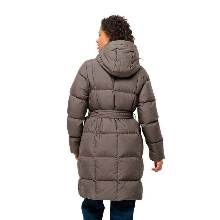 Jack Wolfskin Jack Wolfskin FROZEN LAKE COAT W Daunenmantel Damen - cold coffee - 1 | SportScheck