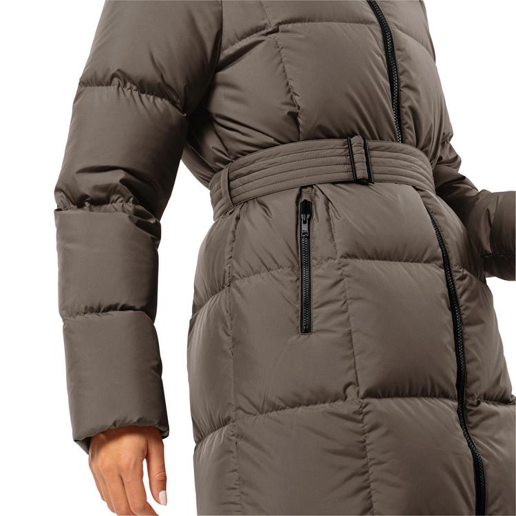 Jack Wolfskin Jack Wolfskin FROZEN LAKE COAT W Daunenmantel Damen - cold coffee - 3 | SportScheck