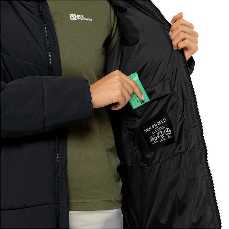 Jack Wolfskin Jack Wolfskin KAROLINGER LONG COAT W Funktionsmantel Damen - phantom - 5 | SportScheck