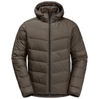 Jack Wolfskin COLONIUS JKT M Daunenjacke Herren - cold coffee