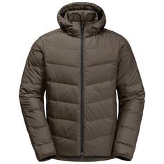 Jack Wolfskin COLONIUS JKT M Daunenjacke Herren cold coffee