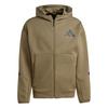 adidas New adidas Z.N.E. Zip-Hoodie Hoodie Herren - Olive Strata