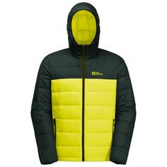 Jack Wolfskin ATHER DOWN HOODY M Daunenjacke Herren firefly