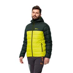 Rückansicht von Jack Wolfskin ATHER DOWN HOODY M Daunenjacke Herren firefly