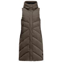Jack Wolfskin MARIENPLATZ VEST W Outdoorweste Damen - cold coffee