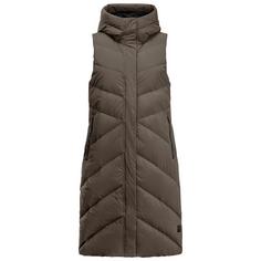 Jack Wolfskin MARIENPLATZ VEST W Outdoorweste Damen cold coffee