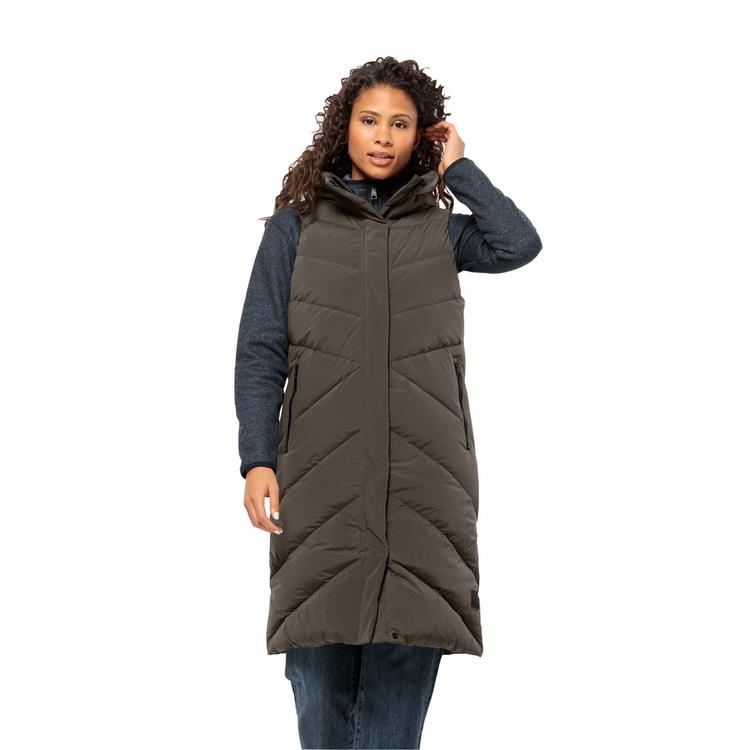 Jack Wolfskin Jack Wolfskin MARIENPLATZ VEST W Outdoorweste Damen - cold coffee - 0 | SportScheck