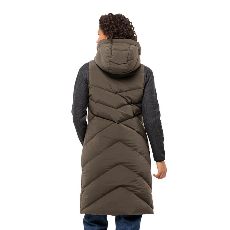 Jack Wolfskin Jack Wolfskin MARIENPLATZ VEST W Outdoorweste Damen - cold coffee - 1 | SportScheck