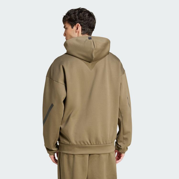 adidas adidas New adidas Z.N.E. Zip-Hoodie Hoodie Herren - Olive Strata - 1 | SportScheck