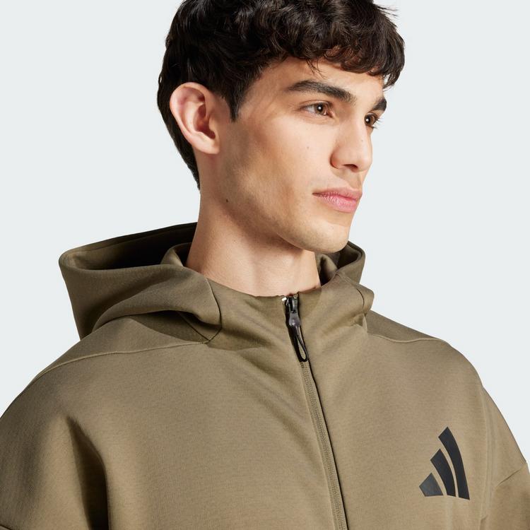 adidas adidas New adidas Z.N.E. Zip-Hoodie Hoodie Herren - Olive Strata - 0 | SportScheck