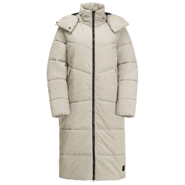 Jack Wolfskin Jack Wolfskin KAROLINGER LONG COAT W Funktionsmantel Damen - seal - 0 | SportScheck